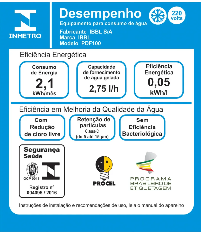 Purificador de Pressão IBBL - PDF 100 - Imagem 4