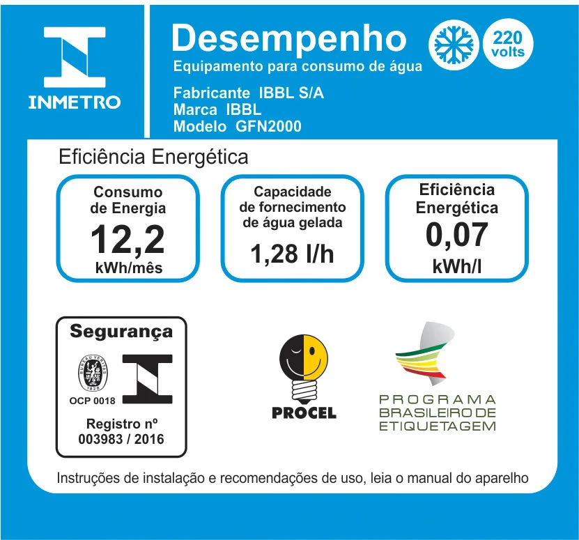 Bebedouro de Galão IBBL – GFN 2000 – Inox - Imagem 4