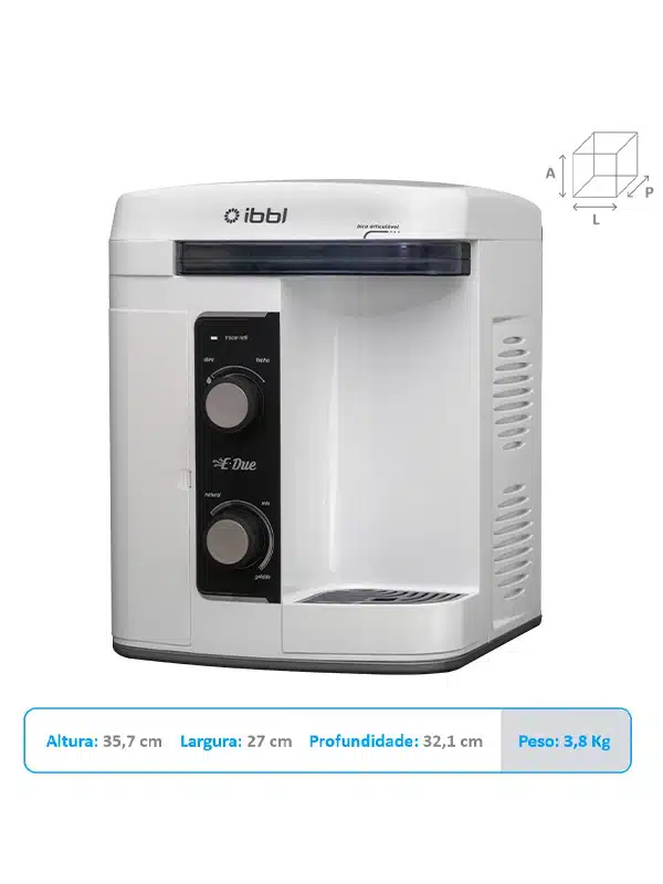Purificador de Água IBBL E-Due - Branco - Imagem 3